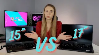 Większe nie zawsze lepsze? Porównanie matryc 15 vs 17 cali w laptopach