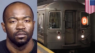 Man killed by subway: Murder suspect Kevin Darden arrested for pushing man onto tracks