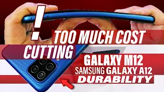 SAMSUNG GALAXY A12|M12 DURABILITY TEST - Too Much Cost C...! BEND-WATERPROOF-SCRATCH|FAIL|UNBOXING