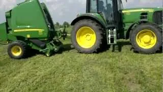 john deere 6930 & JD 854 maxicut