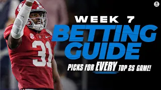 Free Picks for EVERY Top 25 game in College Football [Week 7 Betting Guide] | CBS Sports HQ