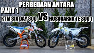 HET 2 HET  KTM 300exc Tpi six day 2022 VS HUSQVARNA TE 300i 2022 Siapa Yg lebih unggul