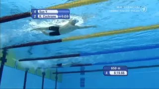 Sun Yang Front Crawl Technique (Under Water & Slow Motion)