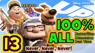 Disney Pixar UP 100% (PSP/PS2/PC) 13 - Never, Never, Never! (NO COMMENTARY GAMEPLAY/WALKTHROUGH)