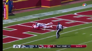 Tyreek Hill lost a touchdown after he didn’t realize he caught the pass which was ruled incomplete