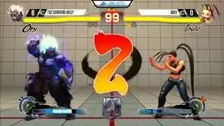 Sanford Kelly (Oni) vs MOV (Ibuki) - EVO 2015 USF4 Pools - 720p/60fps