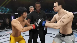 Bruce Lee vs. Trevor Phillips (EA Sports UFC 3) - CPU vs. CPU - Crazy UFC 👊🤪