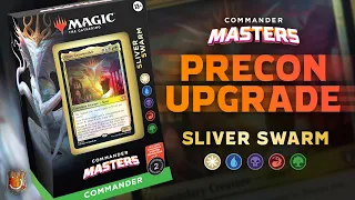 “Sliver Swarm” Commander Masters Precon Upgrade Guide | The Command Zone 549 | MTG EDH Magic