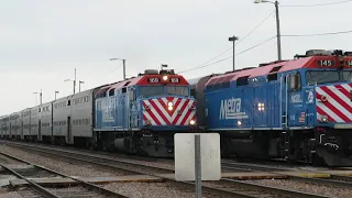 Metra 169 in Crystal Lake