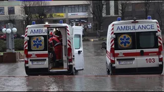 Лікарні Івано-Франківщини отримали 7 спеціалізованих автомобілів швидкої медичної допомоги