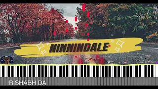 Ninnindale Piano Tutorial | Puneeth Rajkumar | Pooja Gandhi |  Milana | ManoMurthy | Sandalwood