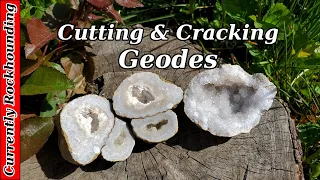 Cutting & Cracking Geodes