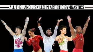 UPDATE: All the I & J Skills in artistic Gymnastics (CoP 2022-24)