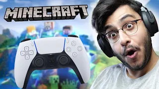 I PLAYED MINECRAFT ON PS5! - RAWKNEE