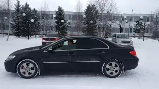 Honda Legend KB1 start test SH-awd (slow-motion)