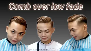 MODEL RAMBUT Comb Over low fade