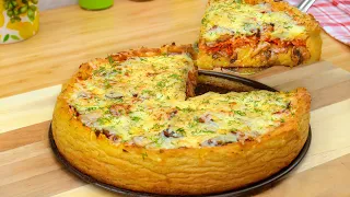 When you have 3 potatoes and egg, bake this delicious potato cake!