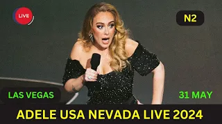 Rolling in the deep adele (Live) | Las Vegas, NV, United States | Adele Greatest Hits 31/05/2024