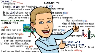 Tenses: Conditional Tense (Part 4): Subjunctive (Konjunktiv II) with Useful Phrases - Lesson 7