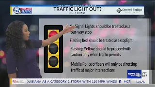 VIDEO: LIVE TRAFFIC BLOG: Dozens of road closures across Gulf Coast following Hurricane Zeta