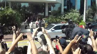 PAUL MCCARTNEY PERU llegando al Miraflores Park Hotel