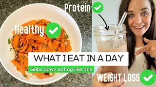 EXACTLY what I ate for 7 DAYS! (EASY 1 week meal plan!) / 36lbs down / vegan what i eat in a day