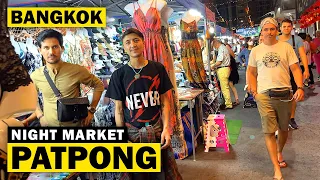 Patpong Night Market returns to Silom [ 4K ] Friday Night Walk in Bangkok • Street Life in Thailand