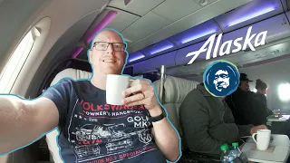 FANTASTIC! Alaska Airlines First Class!