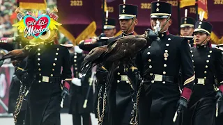 Desfile militar 2023: Imponente marcha del Heroico Colegio Militar