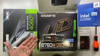 intel Core i7 14700 GIGABYTE B760M DS3H AX Zotac RTX4060Ti Gaming PC Build