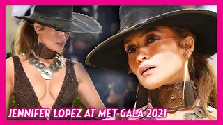 Jennifer Lopez Met Gala 2021 Red Carpet Walk
