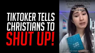 TikToker Tells Christians to Shut Up