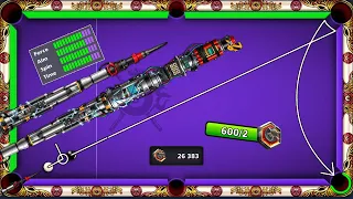 8 ball pool Heist Getaway Cue 600 Upgrade Pieces 🙀 Level Max w 26400 Tokens - ITz BILAL gaming