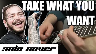 Take What You Want - Post Malone GUITAR SOLO COVER!