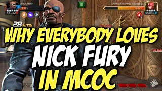 Why Everybody Loves Nick Fury In MCOC | Marvel Contest Of Champions