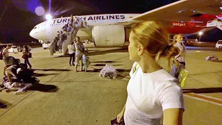 VLOG 🇹🇷Fly the plane home! Flight Turkish Airlines Airbus A330
