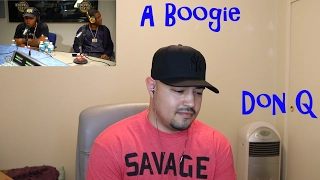 A Boogie + Don Q Freestyle on Flex Reaction