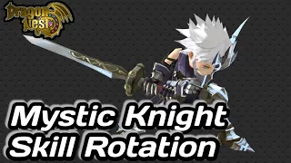 Mystic Knight Skill Rotation Dragon Nest SEA