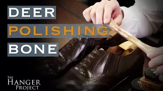 Deer Polishing Bone | How To Remove Creases From Cordovan Shoes