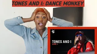 Vocal Coach Reacts - TONES AND I - 'Dance Monkey' LIVE | I was totally carried away|||