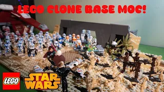 Lego Star Wars Clone Base MOC!