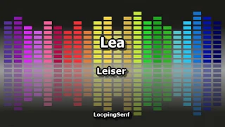 LEA - Leiser - Lyric Video