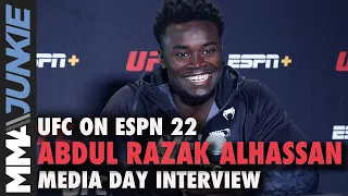 After couple losses Abdul Razak Alhassan out to prove to himself that he belongs in UFC