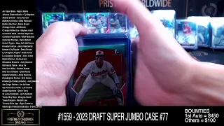 #1559 - 2023 DRAFT SUPER JUMBO CASE #77