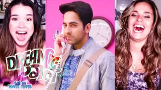 DREAM GIRL | Ayushmann Khurrana | Nushrat Bharucha | Trailer Reaction w/ Achara & Kristen