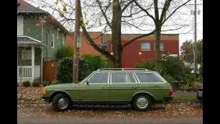 Mercedes Benz station wagon evolution