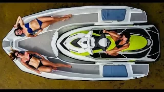 Wave Boat 444 - Boat propelled by a Jet Ski - Sealver