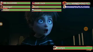 (REMAKE) Incredibles 2 Final Battle With Healthbars