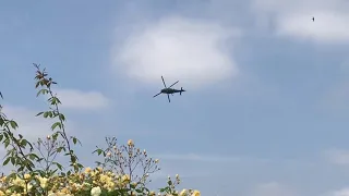 RAF Cosford airshow Belgian airforce A109 practice