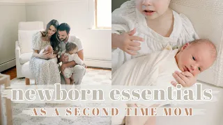 Newborn ESSENTIALS 2023 | what we use every single day
